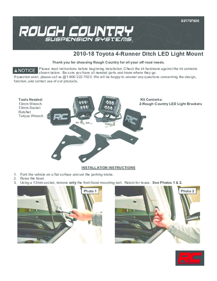 Installation Manual